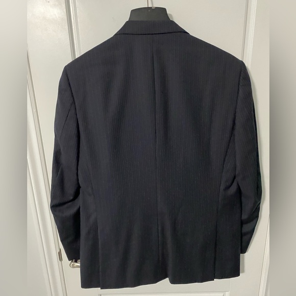 Andrew Fezza Dark Blue pin stripe suite - Picture 2 of 6